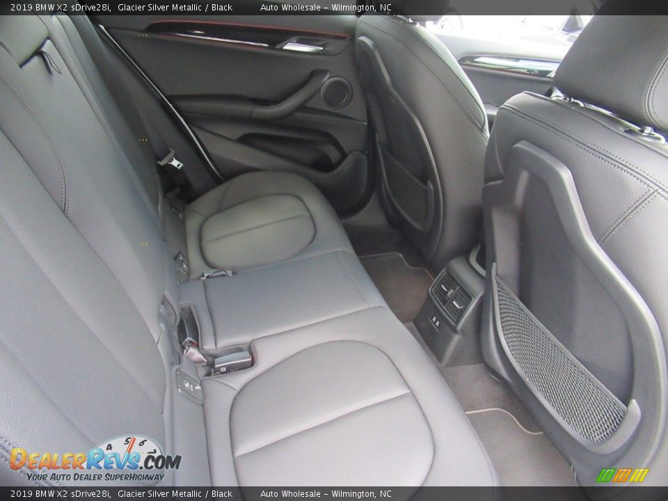2019 BMW X2 sDrive28i Glacier Silver Metallic / Black Photo #14