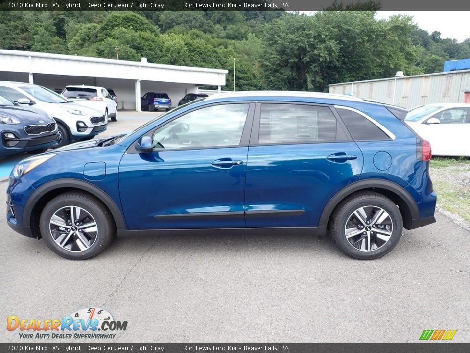 Deep Cerulean 2020 Kia Niro LXS Hybrid Photo #6
