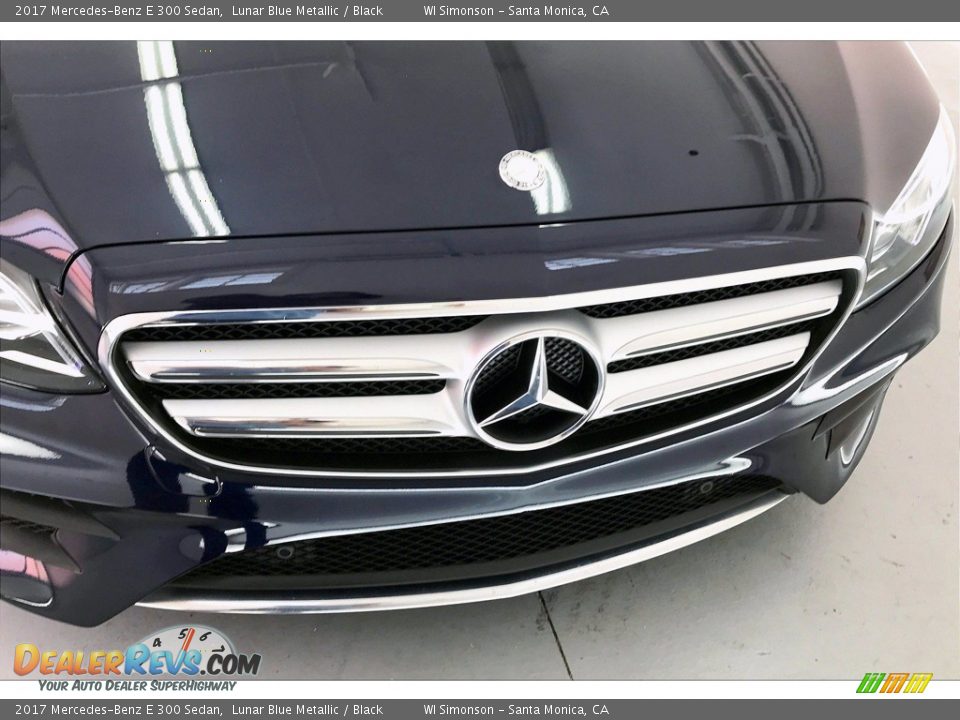 2017 Mercedes-Benz E 300 Sedan Lunar Blue Metallic / Black Photo #33