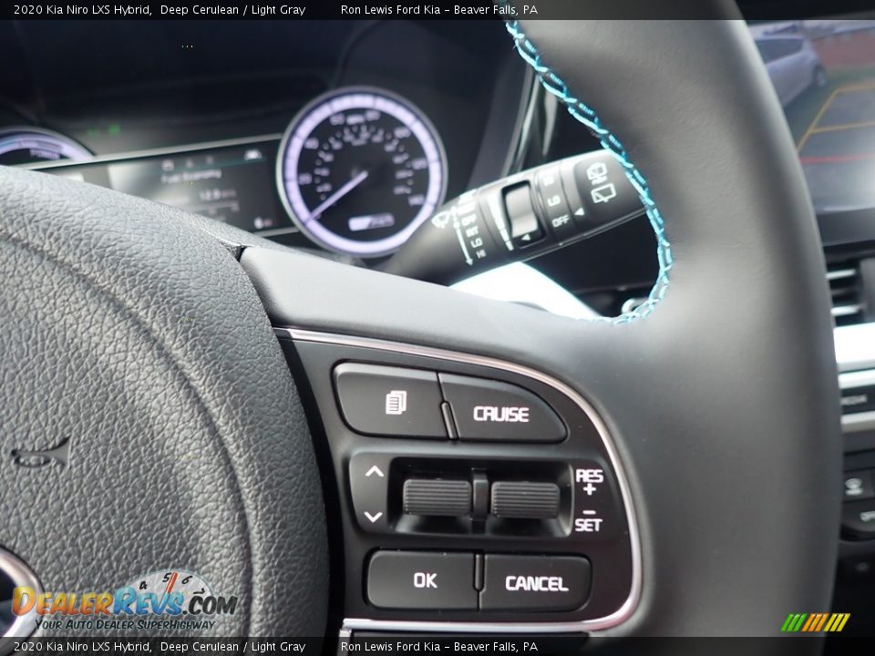 2020 Kia Niro LXS Hybrid Steering Wheel Photo #17