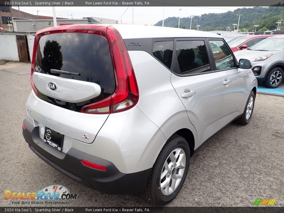 2020 Kia Soul S Sparkling Silver / Black Photo #2
