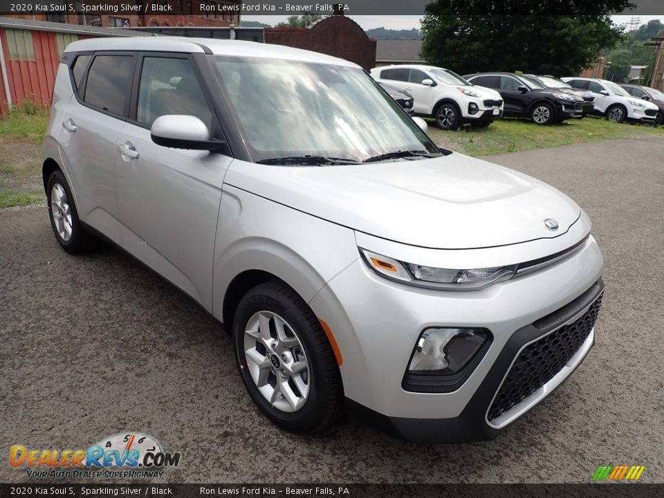 2020 Kia Soul S Sparkling Silver / Black Photo #3