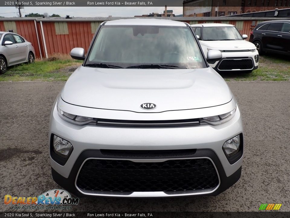 2020 Kia Soul S Sparkling Silver / Black Photo #4