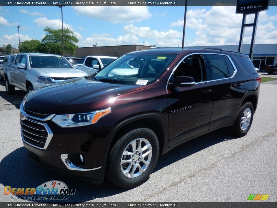 2020 Chevrolet Traverse LT AWD Black Cherry Metallic / Jet Black Photo #1