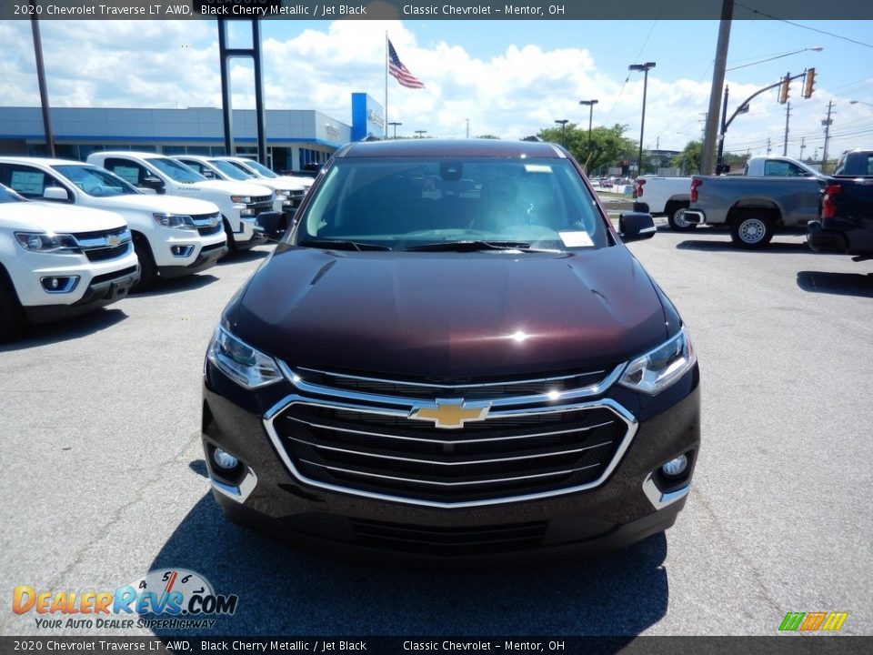 2020 Chevrolet Traverse LT AWD Black Cherry Metallic / Jet Black Photo #2