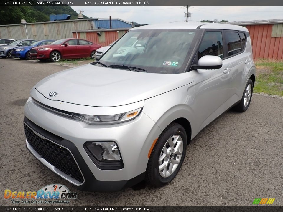 2020 Kia Soul S Sparkling Silver / Black Photo #5