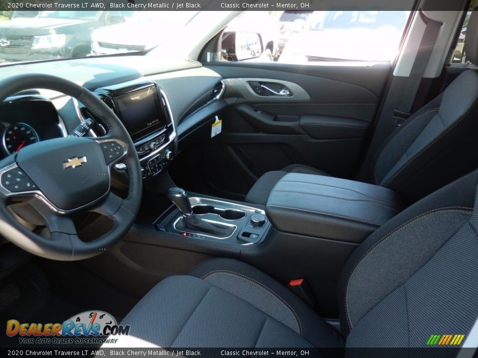 2020 Chevrolet Traverse LT AWD Black Cherry Metallic / Jet Black Photo #6