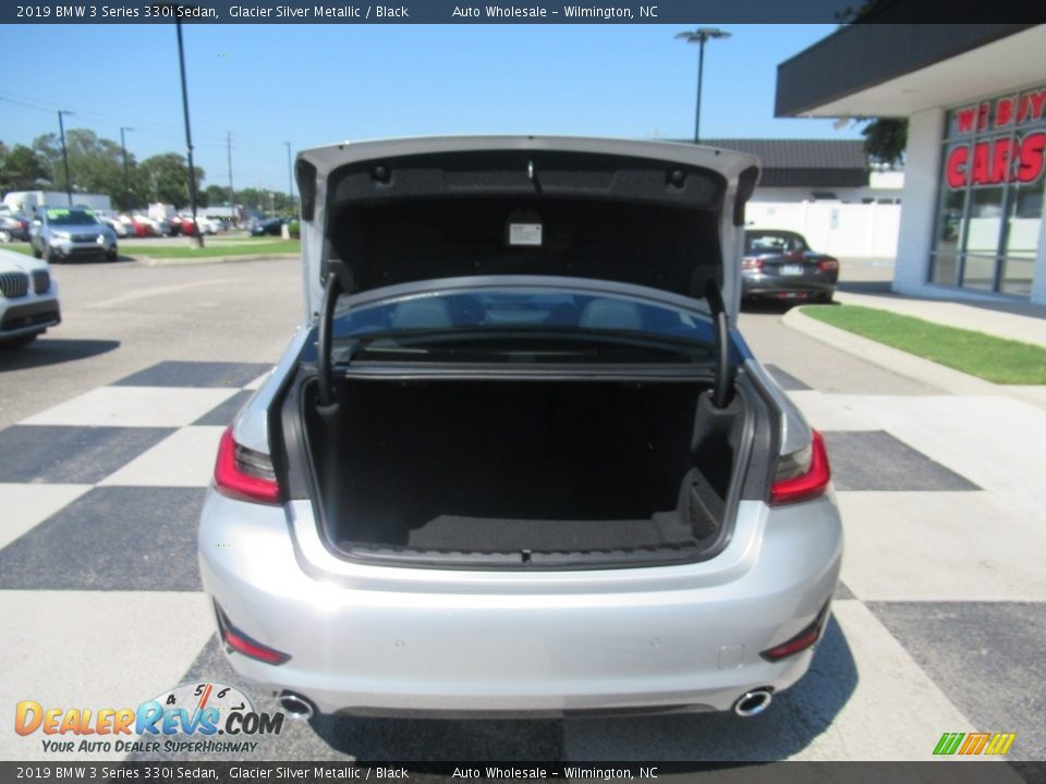 2019 BMW 3 Series 330i Sedan Glacier Silver Metallic / Black Photo #5
