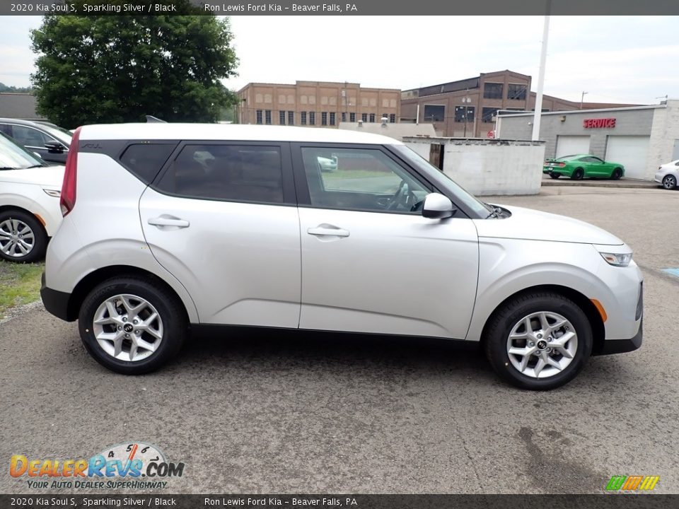 2020 Kia Soul S Sparkling Silver / Black Photo #10