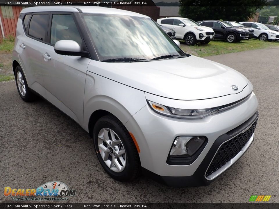2020 Kia Soul S Sparkling Silver / Black Photo #11