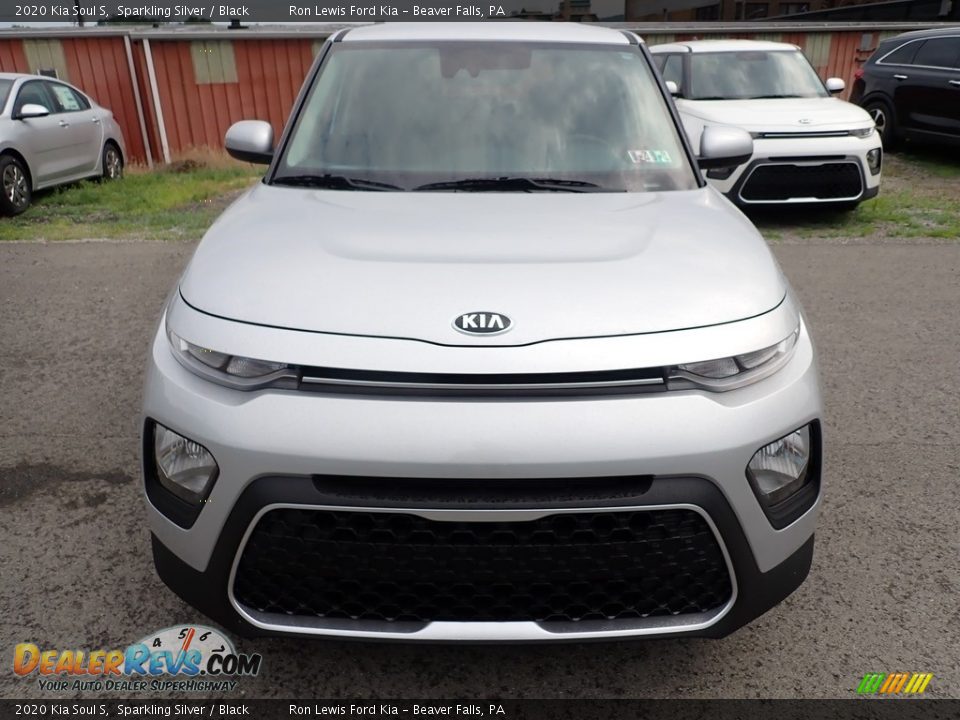 2020 Kia Soul S Sparkling Silver / Black Photo #12