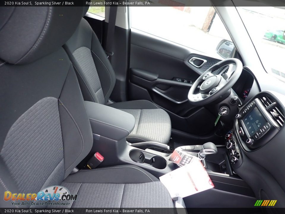 2020 Kia Soul S Sparkling Silver / Black Photo #13