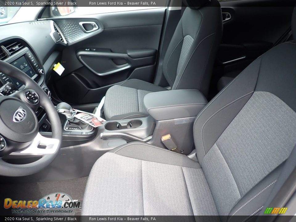 2020 Kia Soul S Sparkling Silver / Black Photo #17