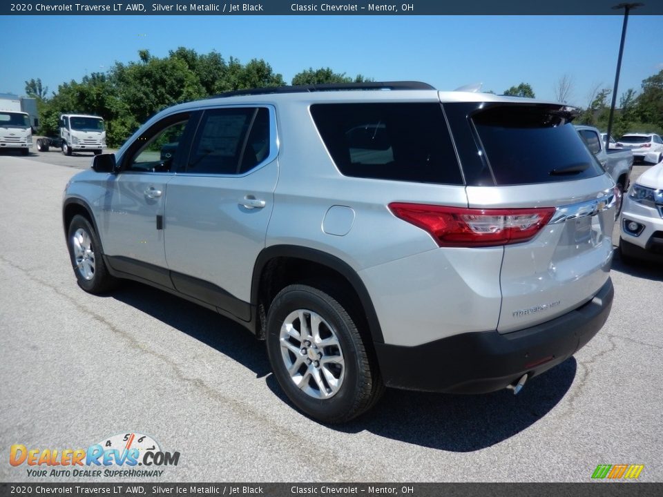 2020 Chevrolet Traverse LT AWD Silver Ice Metallic / Jet Black Photo #5