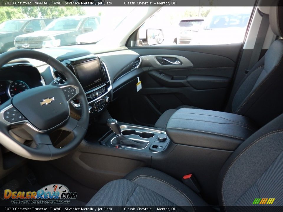 2020 Chevrolet Traverse LT AWD Silver Ice Metallic / Jet Black Photo #6