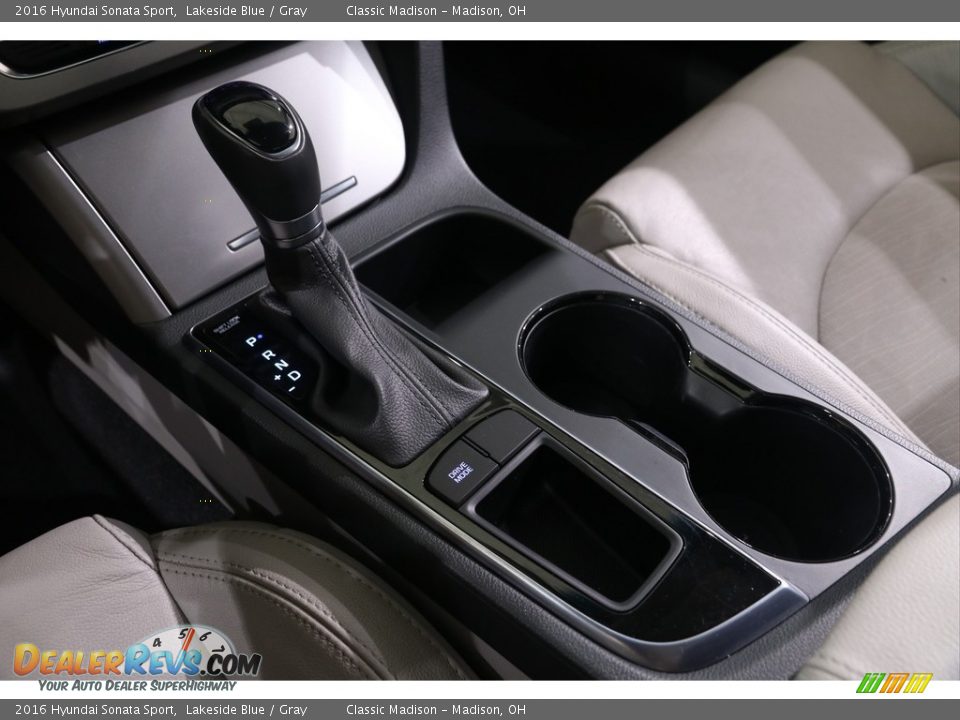 2016 Hyundai Sonata Sport Lakeside Blue / Gray Photo #12