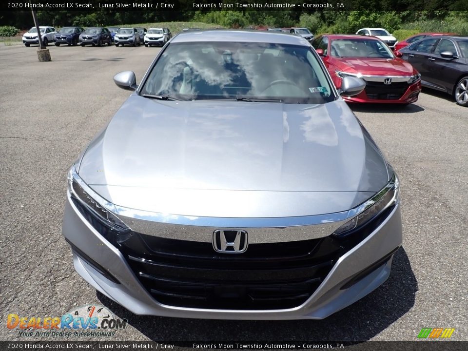 2020 Honda Accord LX Sedan Lunar Silver Metallic / Gray Photo #8