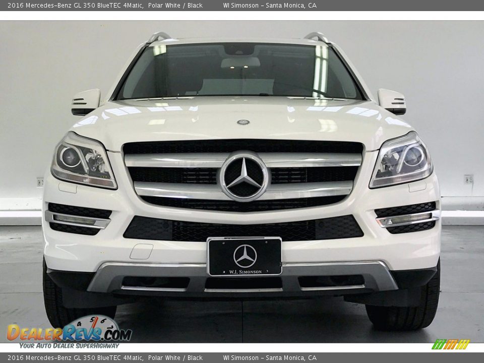 2016 Mercedes-Benz GL 350 BlueTEC 4Matic Polar White / Black Photo #2