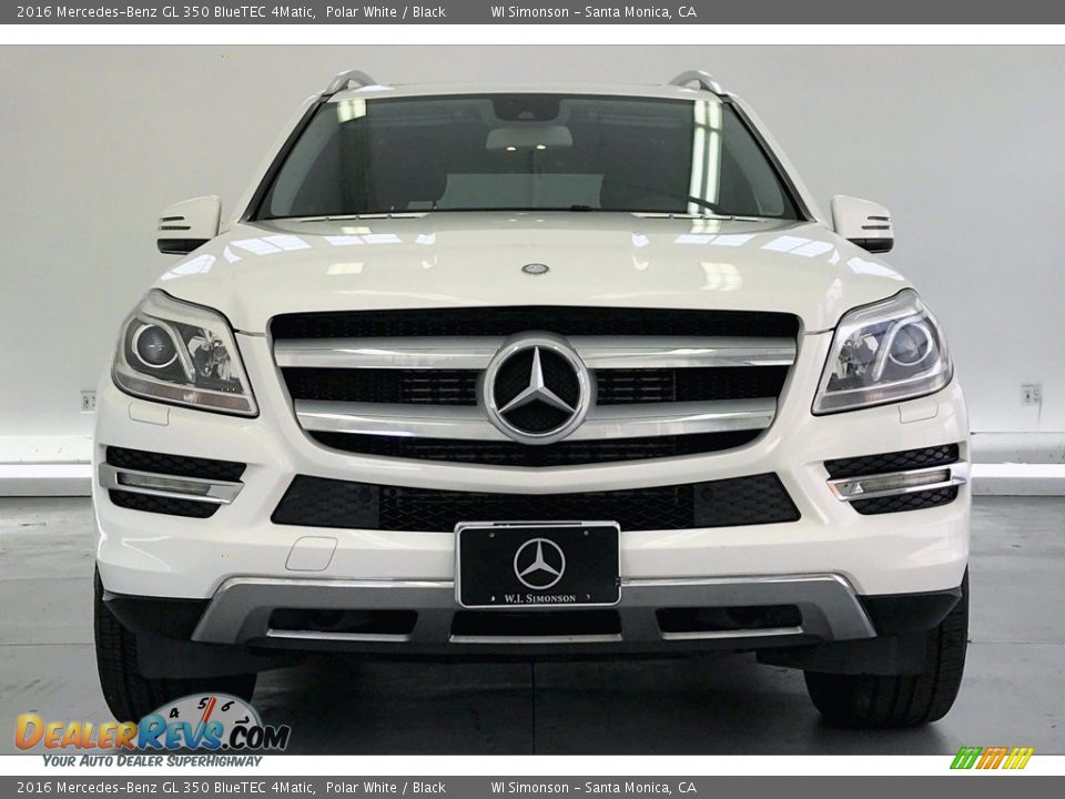 2016 Mercedes-Benz GL 350 BlueTEC 4Matic Polar White / Black Photo #2