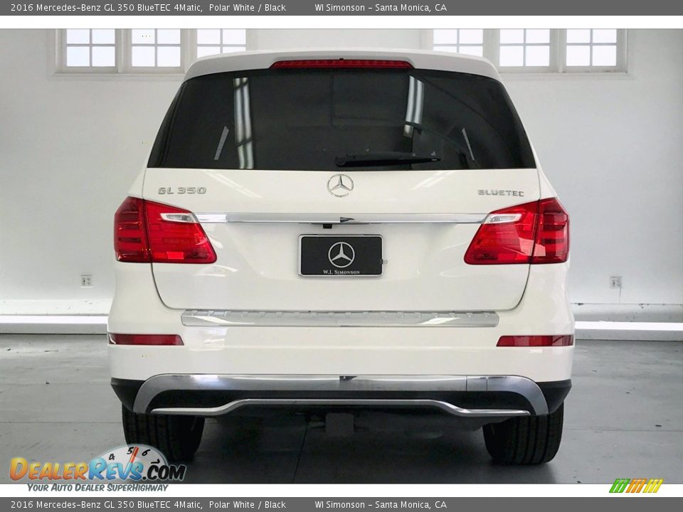 2016 Mercedes-Benz GL 350 BlueTEC 4Matic Polar White / Black Photo #3