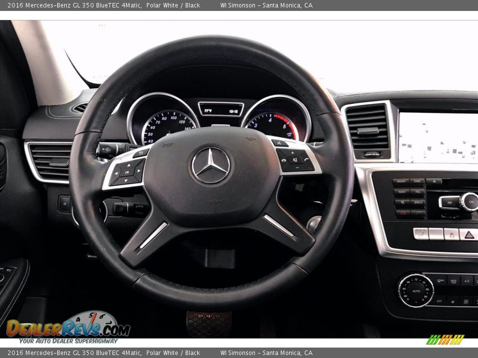 2016 Mercedes-Benz GL 350 BlueTEC 4Matic Polar White / Black Photo #4