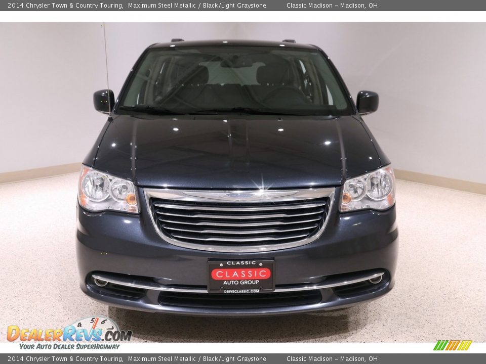 2014 Chrysler Town & Country Touring Maximum Steel Metallic / Black/Light Graystone Photo #2