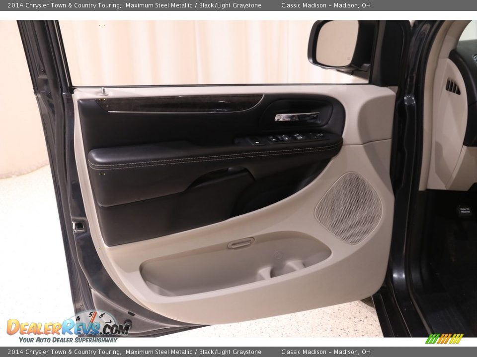 2014 Chrysler Town & Country Touring Maximum Steel Metallic / Black/Light Graystone Photo #4