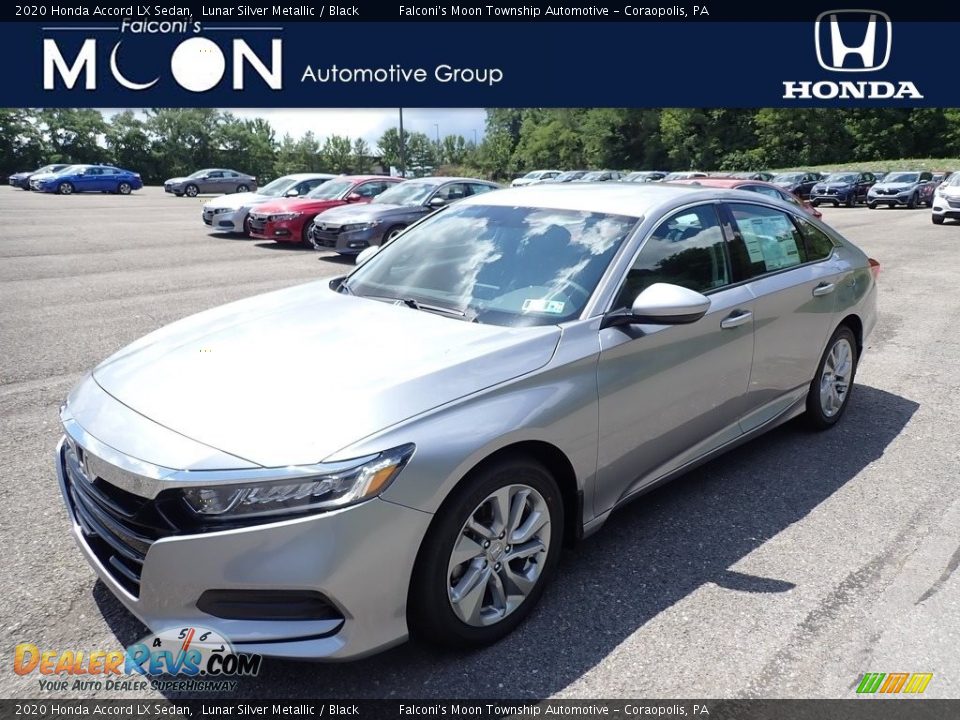 2020 Honda Accord LX Sedan Lunar Silver Metallic / Black Photo #1