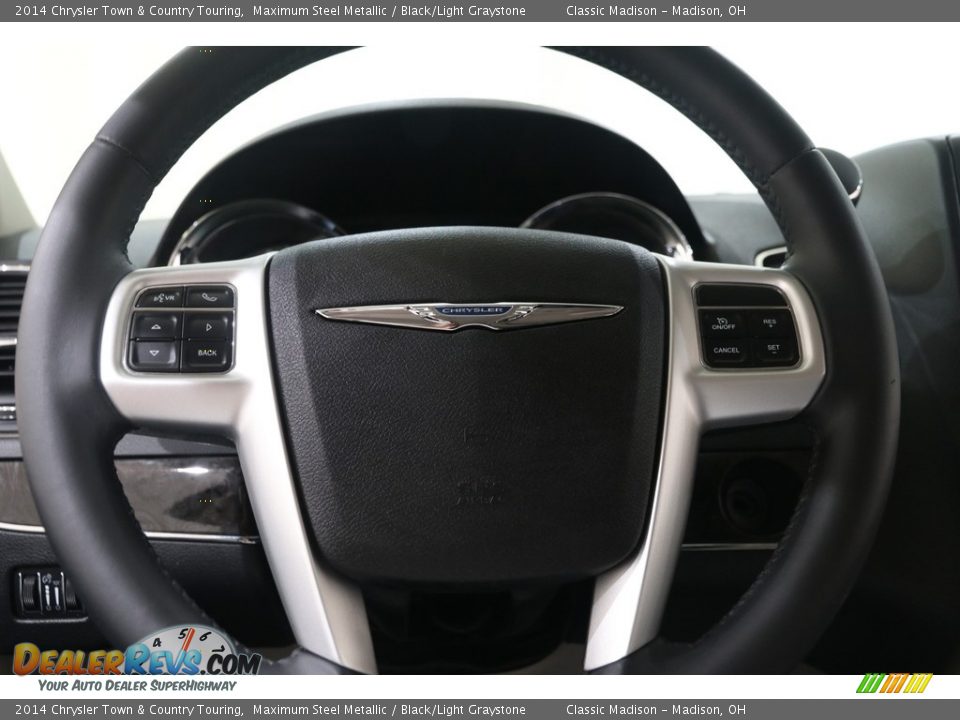 2014 Chrysler Town & Country Touring Maximum Steel Metallic / Black/Light Graystone Photo #6