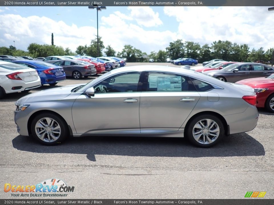 2020 Honda Accord LX Sedan Lunar Silver Metallic / Black Photo #3