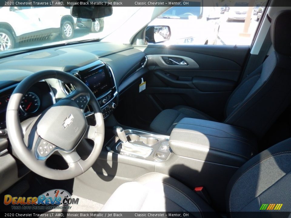 2020 Chevrolet Traverse LT AWD Mosaic Black Metallic / Jet Black Photo #6