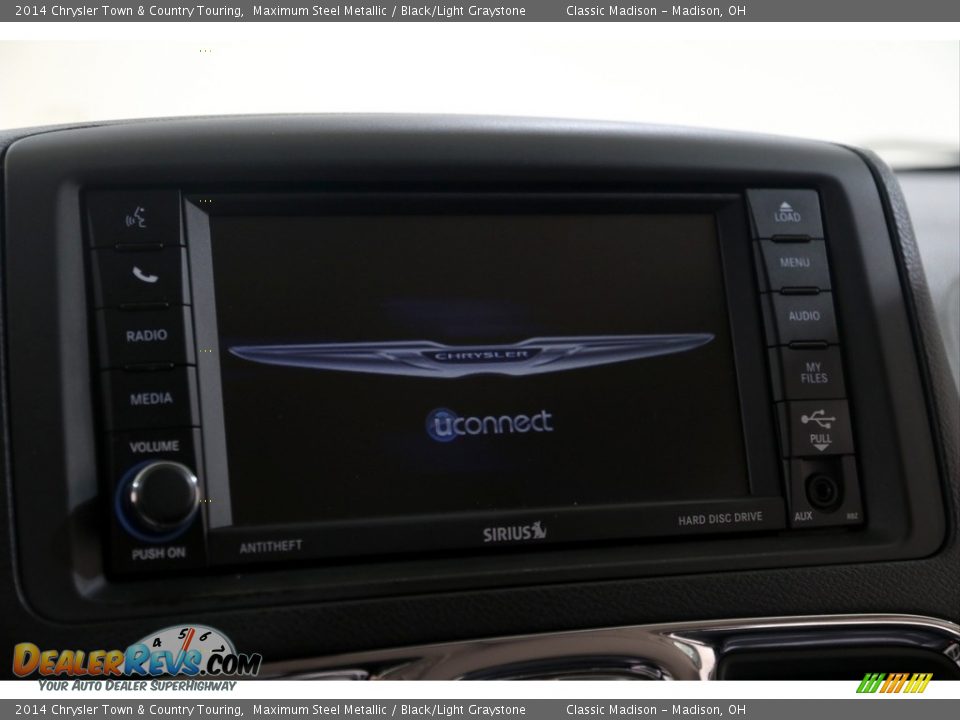 2014 Chrysler Town & Country Touring Maximum Steel Metallic / Black/Light Graystone Photo #9