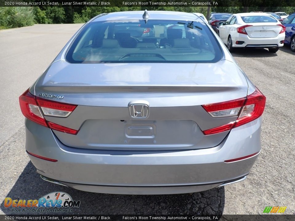 2020 Honda Accord LX Sedan Lunar Silver Metallic / Black Photo #5