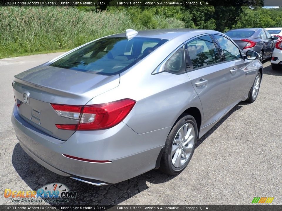 2020 Honda Accord LX Sedan Lunar Silver Metallic / Black Photo #6