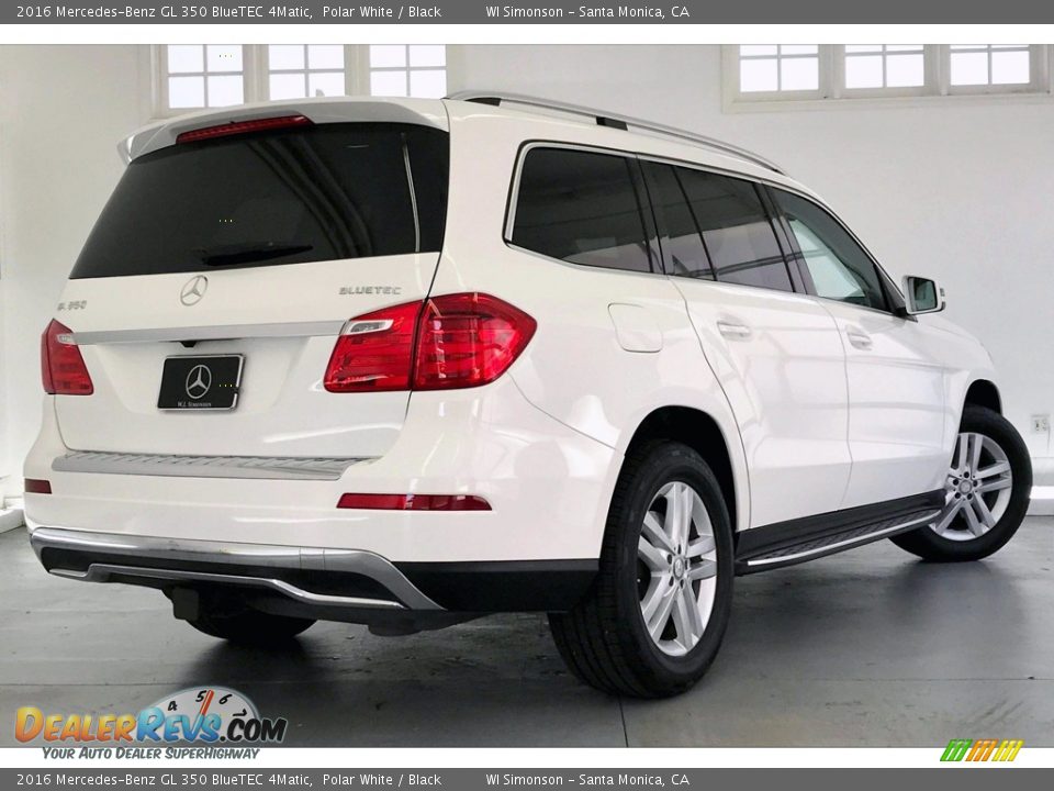 2016 Mercedes-Benz GL 350 BlueTEC 4Matic Polar White / Black Photo #16