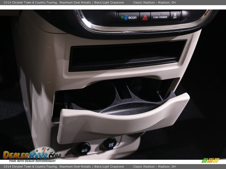 2014 Chrysler Town & Country Touring Maximum Steel Metallic / Black/Light Graystone Photo #14