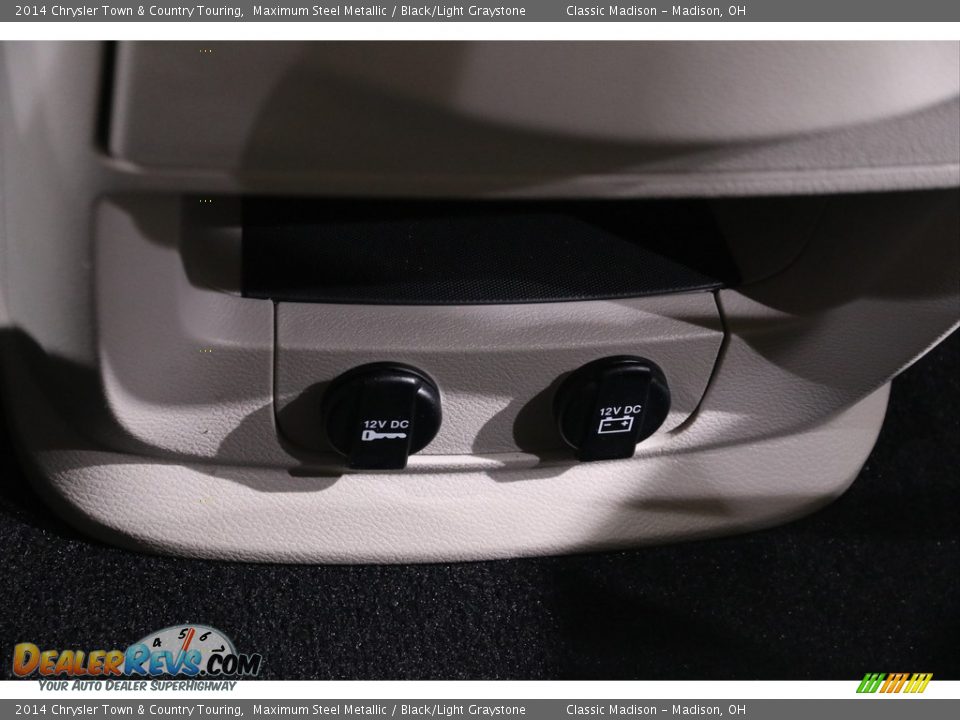 2014 Chrysler Town & Country Touring Maximum Steel Metallic / Black/Light Graystone Photo #15