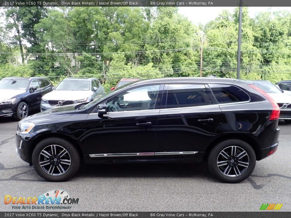 Onyx Black Metallic 2017 Volvo XC60 T5 Dynamic Photo #7