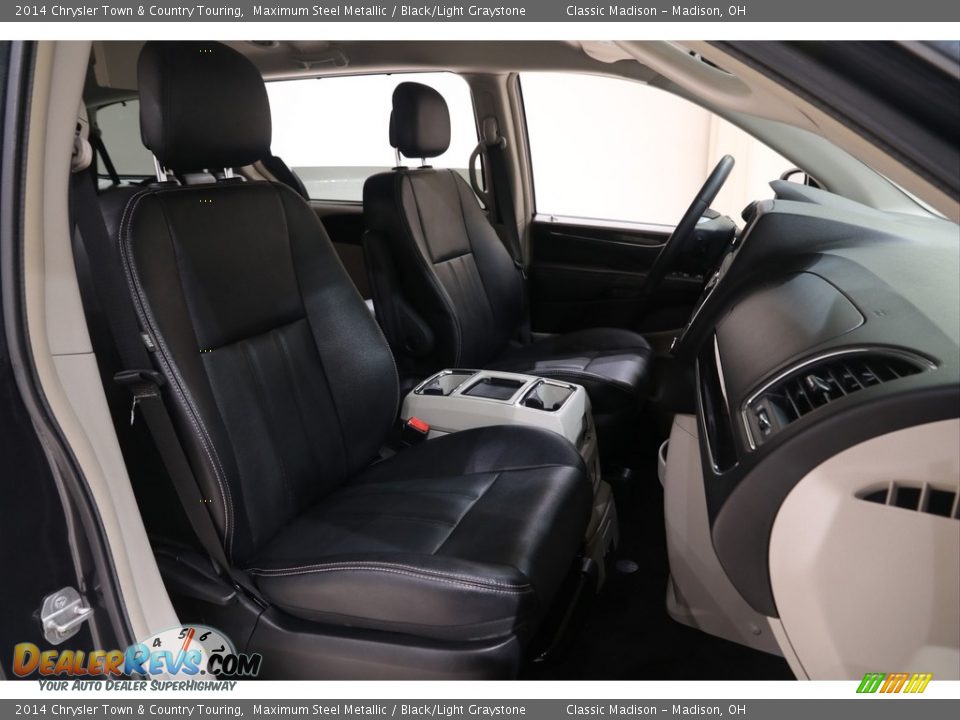 2014 Chrysler Town & Country Touring Maximum Steel Metallic / Black/Light Graystone Photo #17