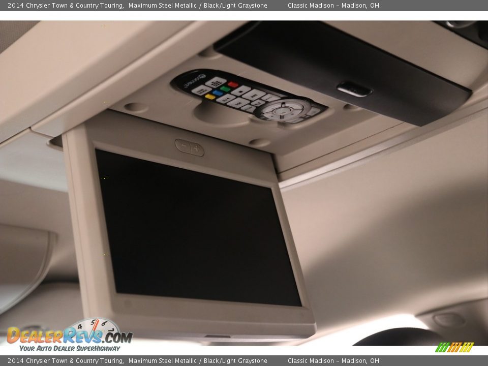 2014 Chrysler Town & Country Touring Maximum Steel Metallic / Black/Light Graystone Photo #20