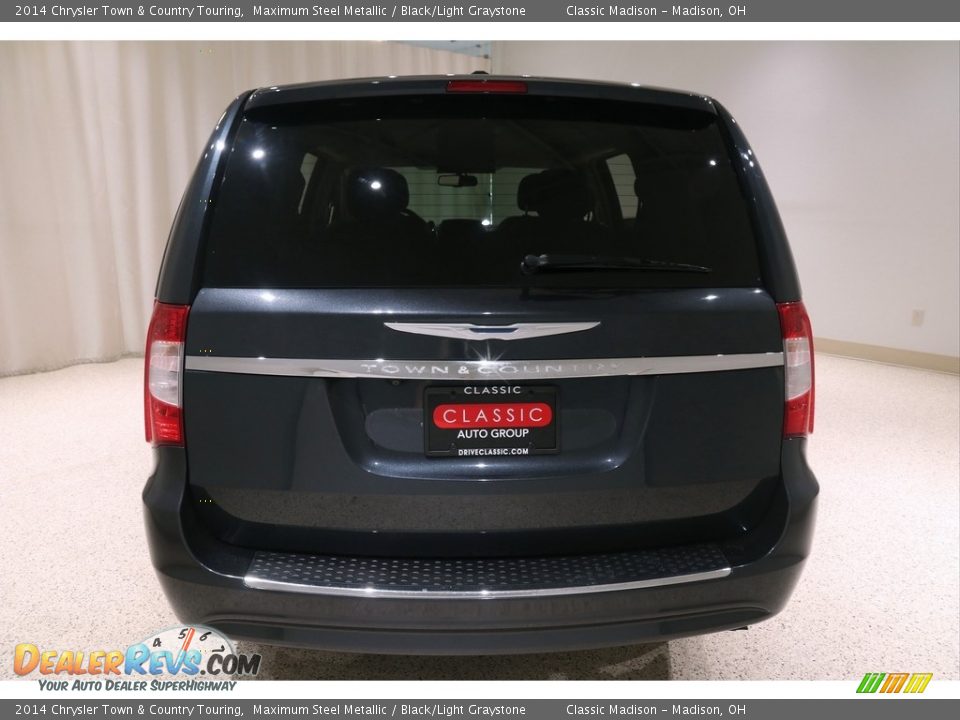 2014 Chrysler Town & Country Touring Maximum Steel Metallic / Black/Light Graystone Photo #22