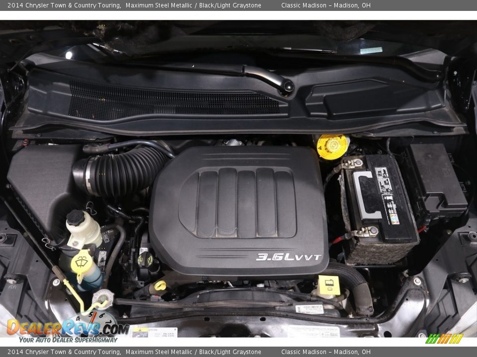 2014 Chrysler Town & Country Touring Maximum Steel Metallic / Black/Light Graystone Photo #23