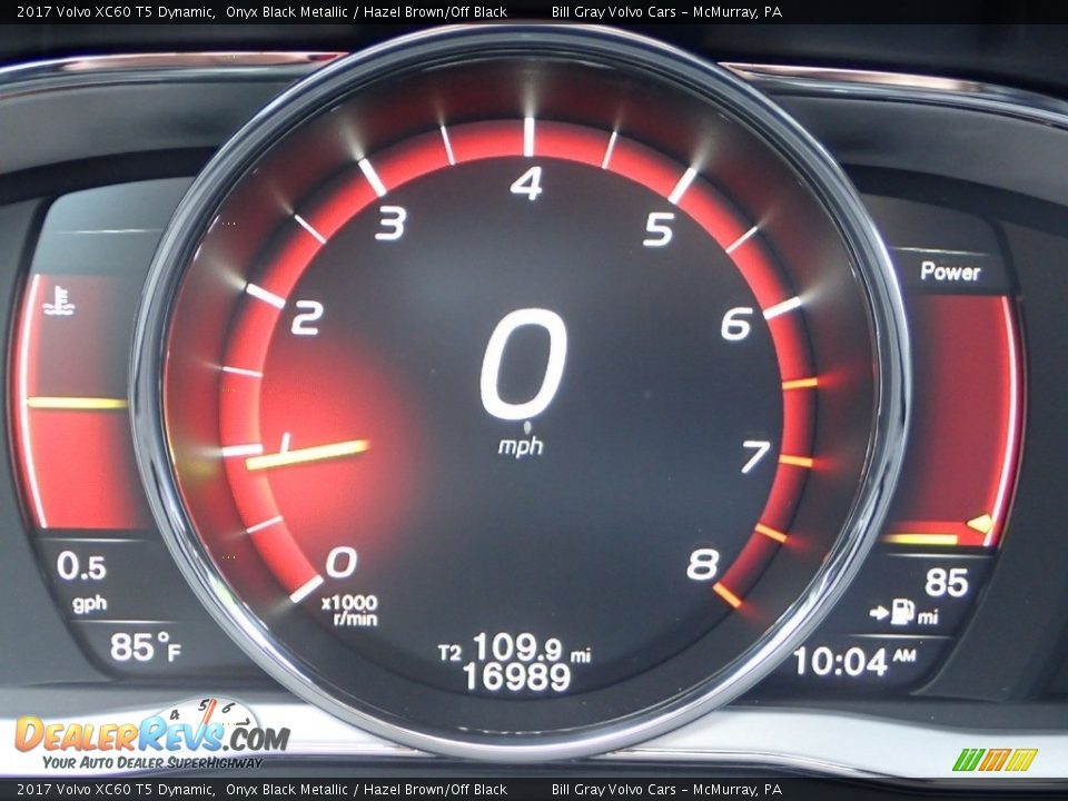 2017 Volvo XC60 T5 Dynamic Gauges Photo #24