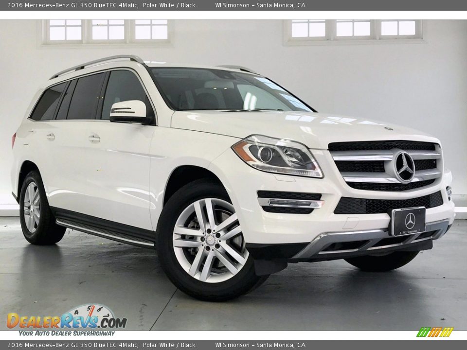 2016 Mercedes-Benz GL 350 BlueTEC 4Matic Polar White / Black Photo #34