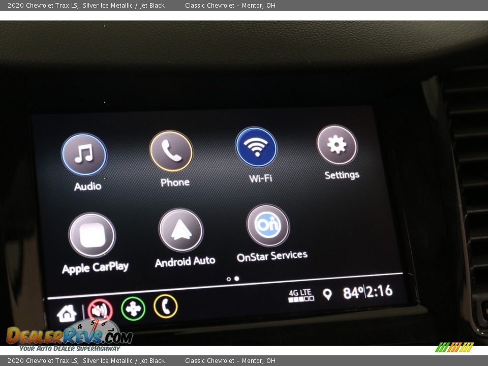 2020 Chevrolet Trax LS Silver Ice Metallic / Jet Black Photo #9