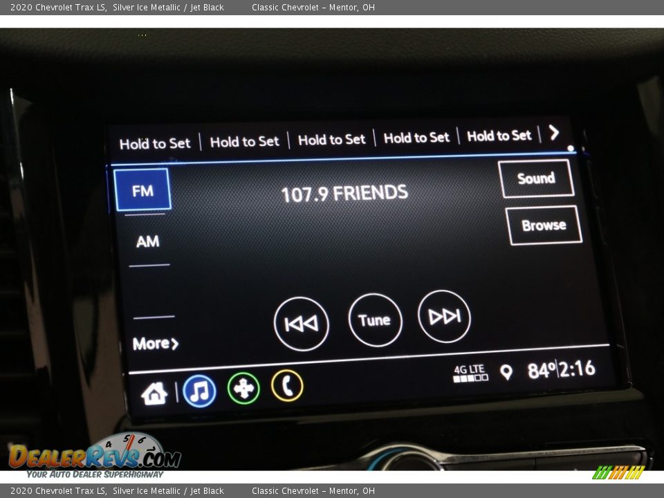 2020 Chevrolet Trax LS Silver Ice Metallic / Jet Black Photo #10