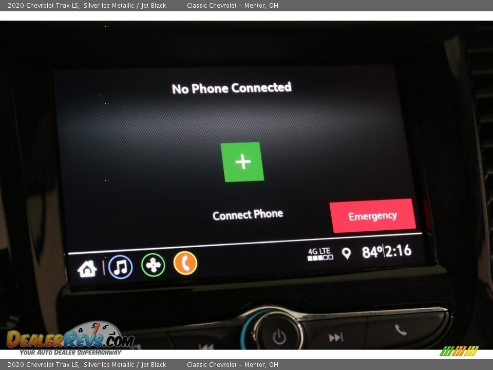 2020 Chevrolet Trax LS Silver Ice Metallic / Jet Black Photo #11