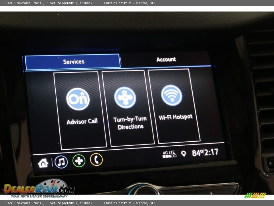 2020 Chevrolet Trax LS Silver Ice Metallic / Jet Black Photo #13