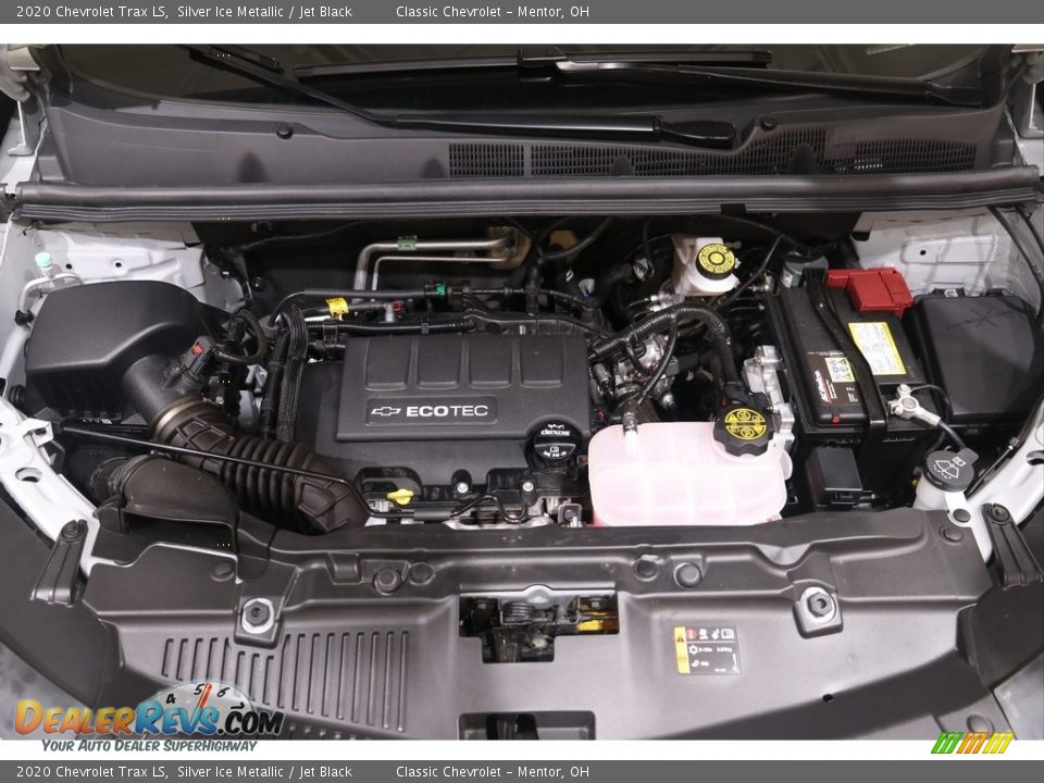2020 Chevrolet Trax LS Silver Ice Metallic / Jet Black Photo #21