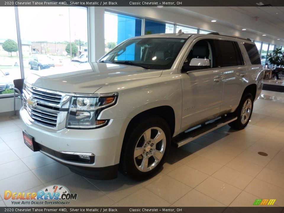 2020 Chevrolet Tahoe Premier 4WD Silver Ice Metallic / Jet Black Photo #1